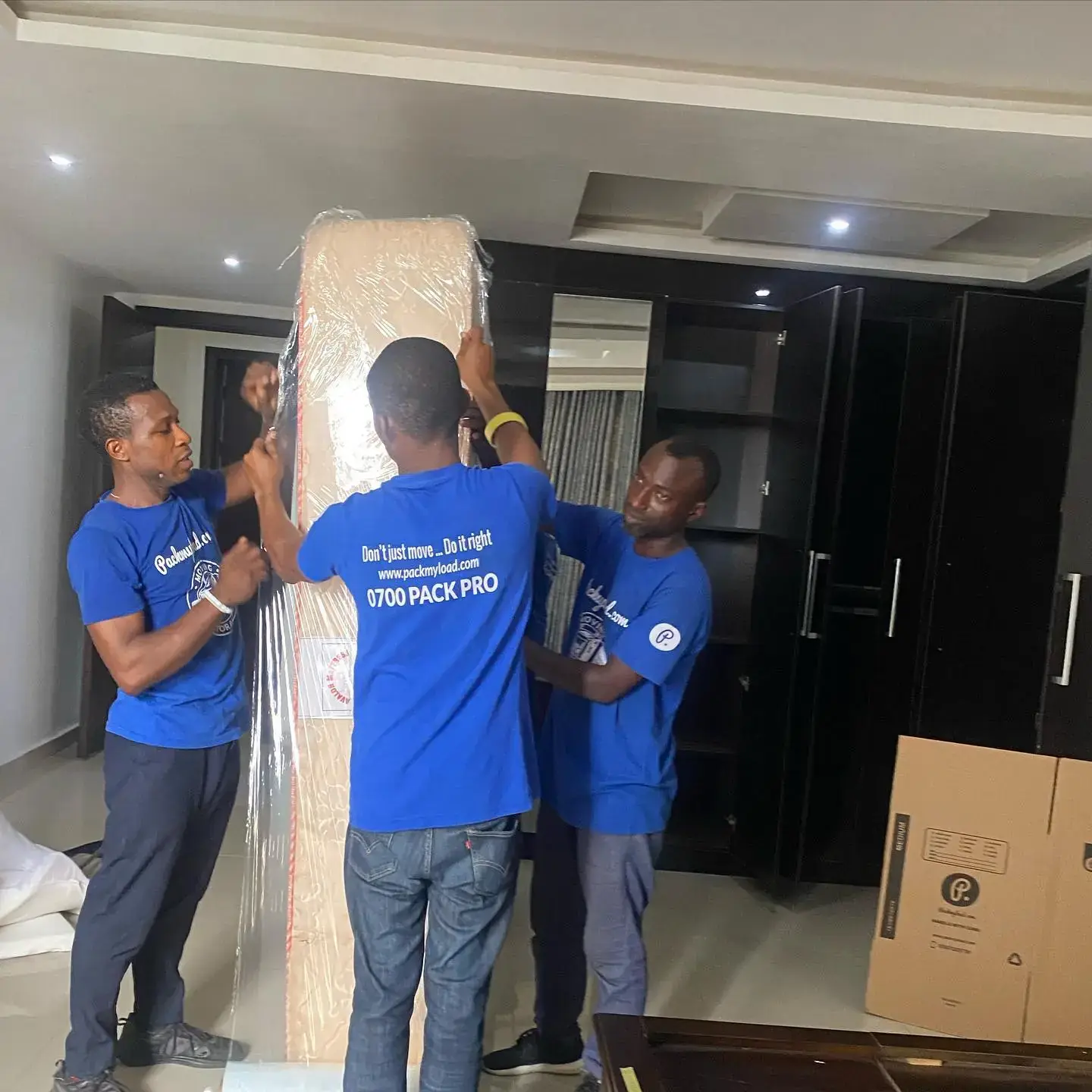 Packmyload moving and packing work in Nigeria, photo 4